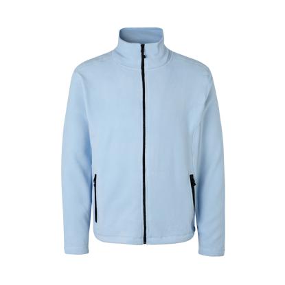 ID 0803 cardigan, mikrofleece, lys blå