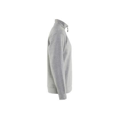 Blåkläder 3365 sweatshirt halfzip, gråmeleret