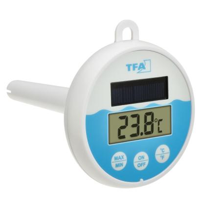 TFA digitalt solcelledrevet pooltermometer