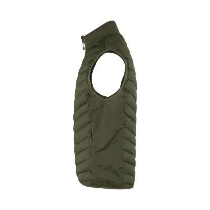 ID 0892 bodywarmer vest med stretch, oliven