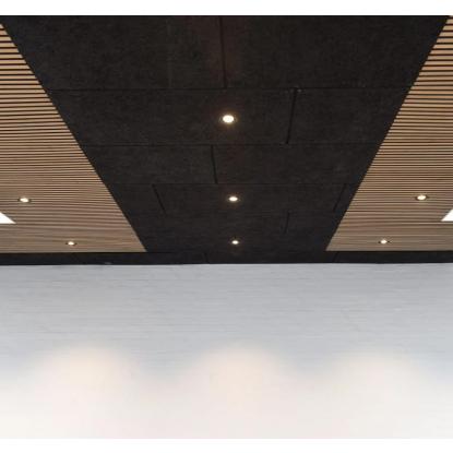 FibroTech Multifin træbetonplade, sort, 25 x 600 x 1200 mm