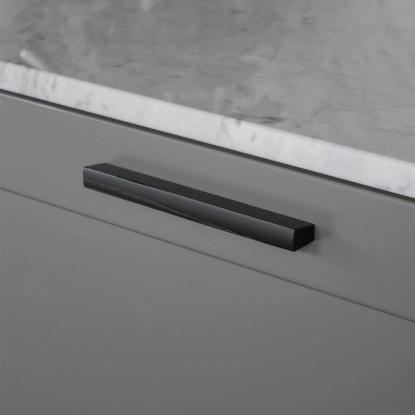 Beslag Design A16 greb, 128 mm, sort