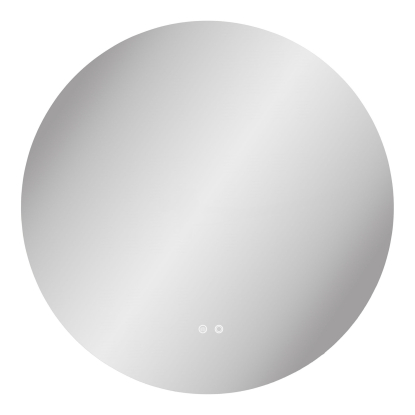 Kiama spejl med LED, Ø80 cm