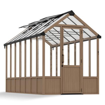Canopia by Palram Natura drivhus, cedertræ/polycarbonat - 12 m²