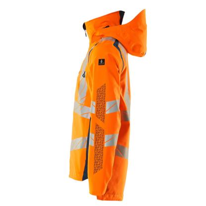 MASCOT ACCELERATE SAFE softshell jakke, hi-vis orange/mørk petroleum