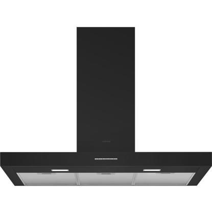 Smeg KBT900NE vægmonteret emhætte, sort, 90 cm