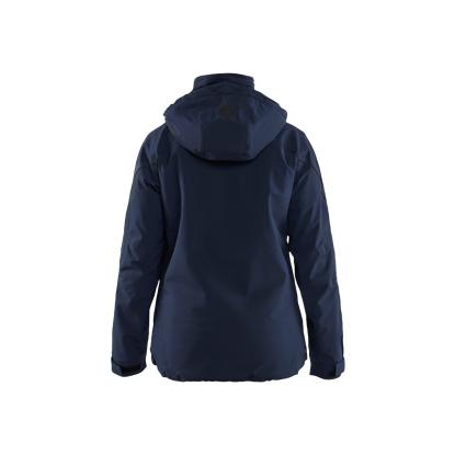 Blåkläder 4408 dame letforet vinterjakke 4-vejs stretch, mørk marineblå/sort