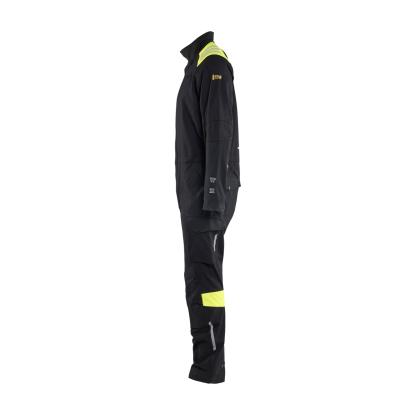 Blåkläder 6077 kedeldragt inherent, sort/hi-vis gul