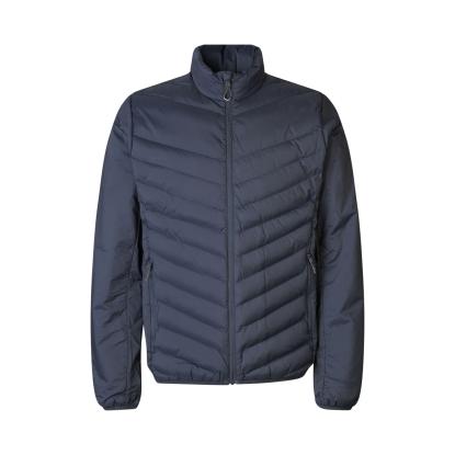 ID 0896 padded jakke med stretch, navy
