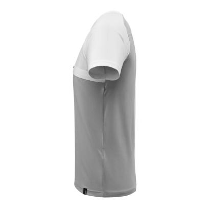 MASCOT ADVANCED T-shirt, grå-meleret/hvid