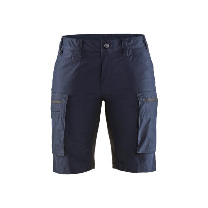 Blåkläder 7149 dame service shorts med stretch, mørk marineblå/sort