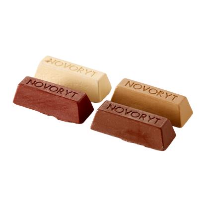 Moland smeltevoks, eg mørk