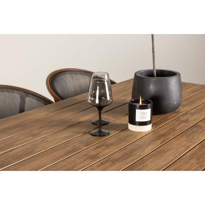 Venture Design Garcia havebord, sort/natur, 100 x 200 cm