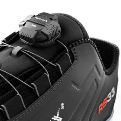Airtox RS33 S3 sikkerhedssko med wireluk, ESD, sort/hvid