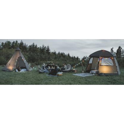 easy camp Rands Tipi til 8 personer, mørk sandfarve