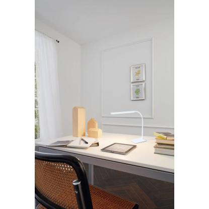 EGLO LAROA LED bordlampe med touch, H32,5 cm, dæmpbar, hvid
