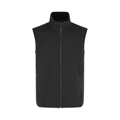 ID 0824 softshell vest, funktionel, sort