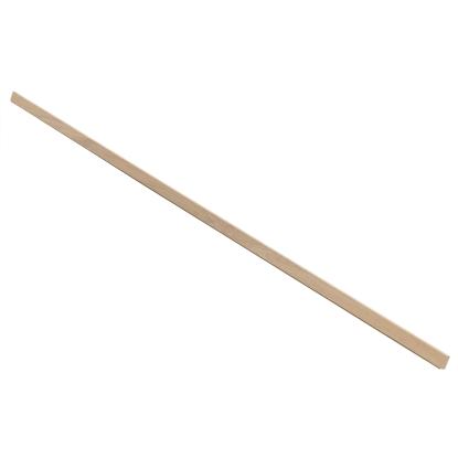 I-Wood UniPanel afslutningsliste, hvid olieret, lys kerne, egefiner, 16 x 55 x 2780 mm