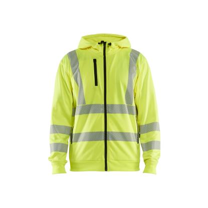 Blåkläder 3565 high vis hættetrøje full zip, hi-vis gul