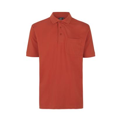 ID PRO Wear 0320 poloshirt med lomme, koral