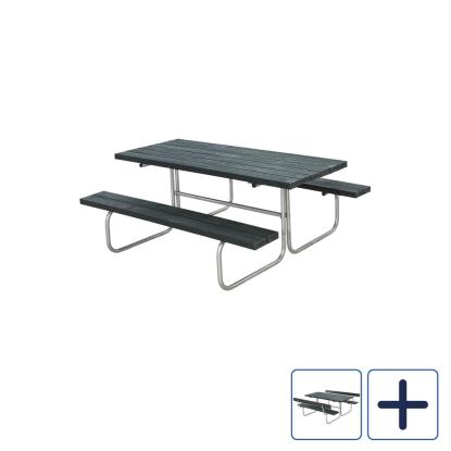 PLUS Classic bord/bænkesæt, ReTex, grå