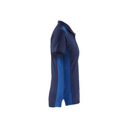 Blåkläder 3390 dame poloshirt, marineblå/koboltblå