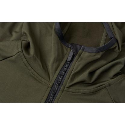 GEYSER G11080 stretch hættetrøje, dame, oliven