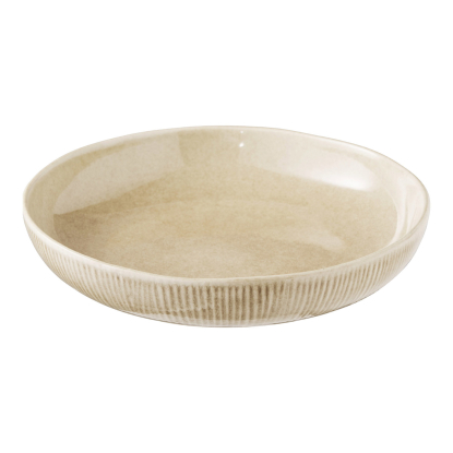 Viola serveringsskål, stentøj, beige, Ø27 cm
