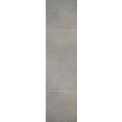 Fibo Cement vådrumspanel med 60 x 60 cm fliselook, 10 x 600 x 2400 mm, grey concrete extra matt