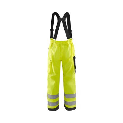 Blåkläder 1302 high vis regnbuks level 2, hi-vis gul