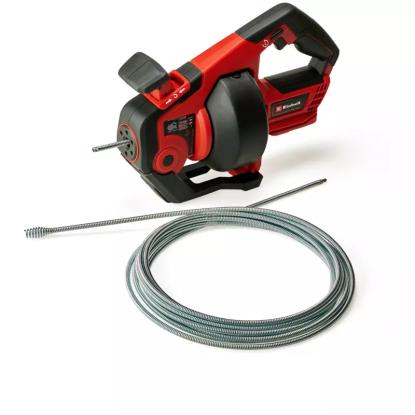 Einhell TE-DA 18/760 Li afløbsrenser, 7,6 meter, uden batteri og lader Einhell TE-DA 18/760 Li afløbsrenser, 7,6 meter, uden batteri og lader