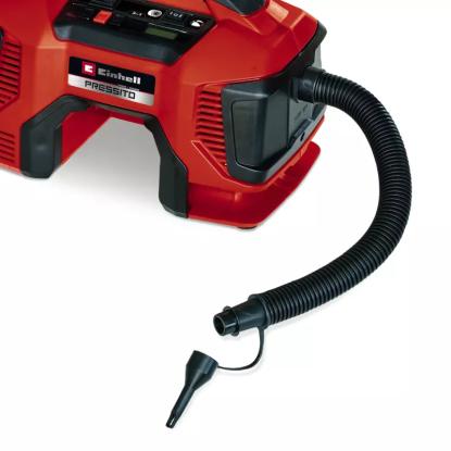Einhell Pressito 18/21 kompressor, 18 V, uden batteri og lader
