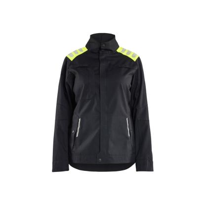 Blåkläder 4070 dame jakke inherent, sort/hi-vis gul