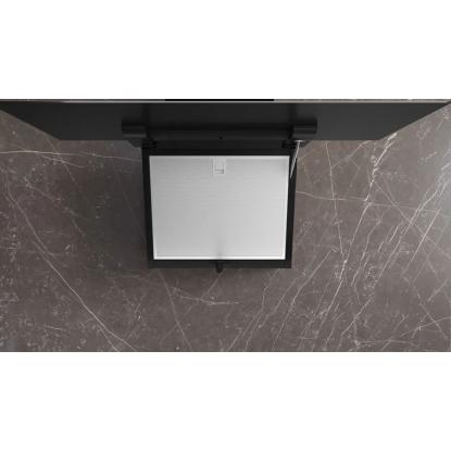 Siemens iQ300 væghængt emhætte LC87KFN60, sort, 80 cm