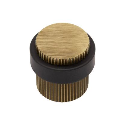 Beslag Design Helix Stripe dørstopper, Ø38 x 36 mm, antik bronze