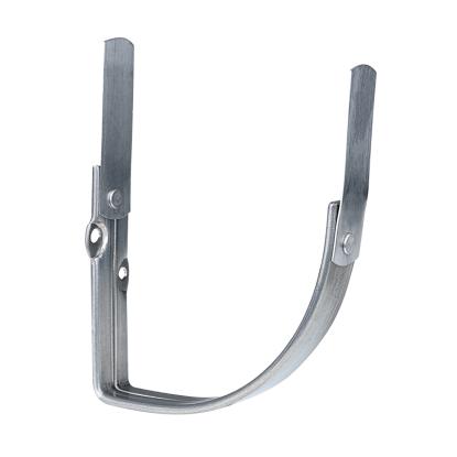 Plastmo Arkitekt konsoljern, galvaniseret, 1/4 rund, nr. 14