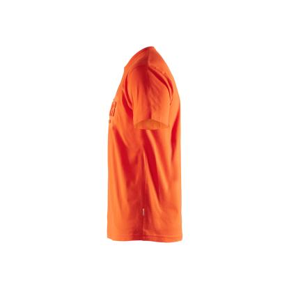 Blåkläder 3531 t-shirt 3D, orangerød