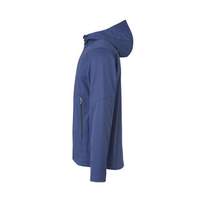 ID 0836 softshelljakke, letvægt, stormy blue
