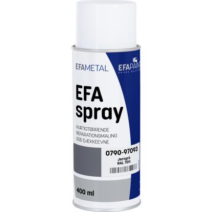 EFAmetal EFAspray, jerngrå - 400 ml
