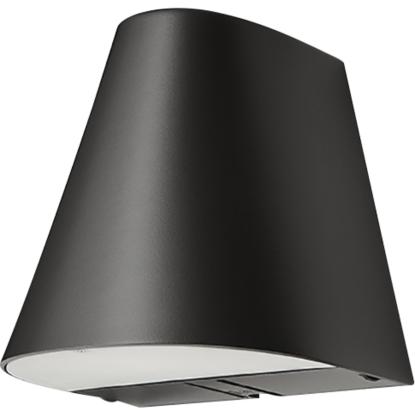 SG Armaturen Spike 1100 LED væglampe, 11W, 3000K, IP44, sort