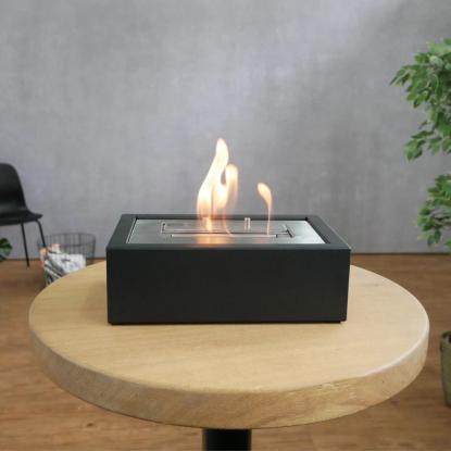 ScandiFlames Bio Grate indsats til fritstående biopejs, sort