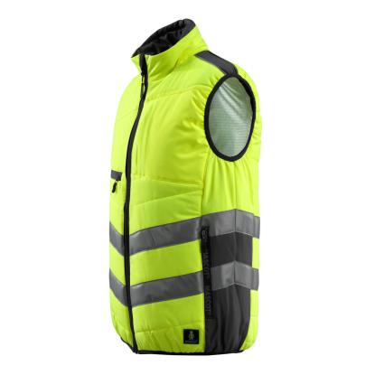 MASCOT SAFE SUPREME Grimsby vintervest, hi-vis gul/sort