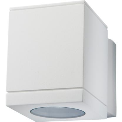 SG Armaturen Echo LED væglampe, op/ned, GU10, 4,5W LED, IP54, sort