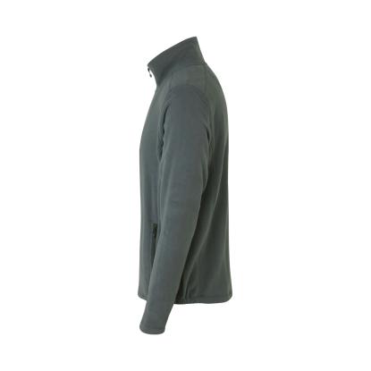 ID 0803 cardigan, mikrofleece, grå