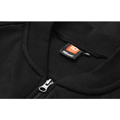 ID PRO Wear 0366 sweat cardigan, sort