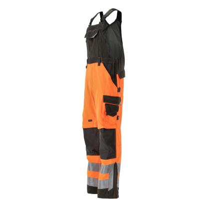 MASCOT SAFE SUPREME Newcastle overall med knælommer, hi-vis orange/mørk antracit