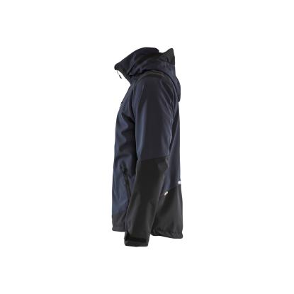 Blåkläder 4749 softshell jakke, mørk marineblå/gul