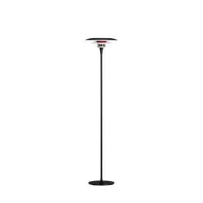 Belid Diablo gulvlampe mat, Ø30, H134,5 cm, G9, sort/blank rød