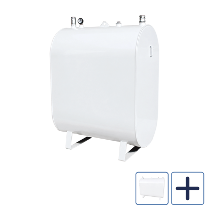 Thyholm olietank til fyringsolie, hvid