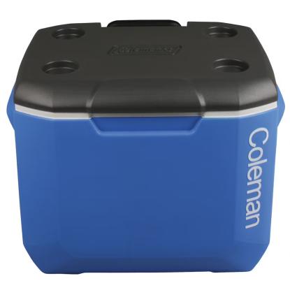 Coleman Tricolor 60QT Performance køleboks med hjul, blå/grå